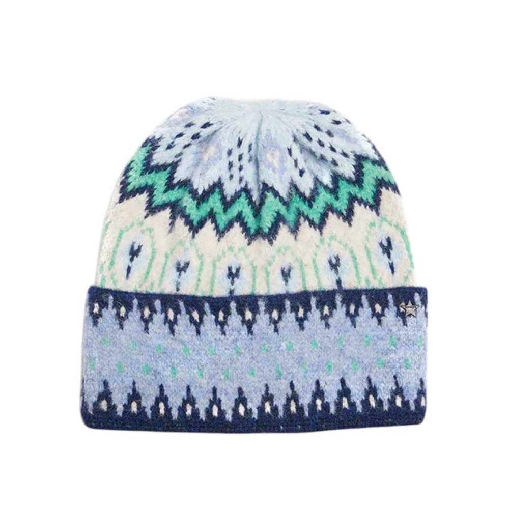 NWT Jocelyn Women’s Fait Isle Knit Hat Warm Cozy Gift Winter Stocking Stuffer